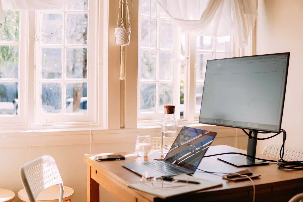 bureau organisé